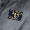 NBA Denver Nuggets Fast Track Charcoal S/M Bathrobe 25 x 47 Inches - 4 of 4