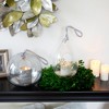 Pavilion Gift Company - Together - 9.5" Smoke Glass Lantern - Candle Holders - 3 of 4