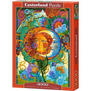 3000 Piece Jigsaw Puzzle, Partnership of the Sun and the Moon, Art. Puzzle, Adult Puzzle, Castorland C-300679-2 - 1 of 4