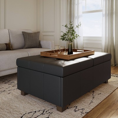 Antonio Extra Large Storage Ottoman - CorLiving