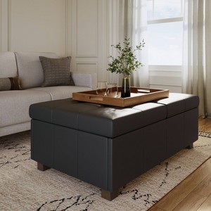 Antonio Extra Large Storage Ottoman - CorLiving - 1 of 4