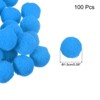 Unique Bargains Home Crafts Handcrafts Project DIY Polyester Felt Balls Beads 100 Pcs - 2 of 4