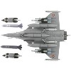 Dassault Rafale EQ Fighter Aircraft "QA210" (2019) Qatar Emiri Air Force "Air Power Series" 1/72 Diecast Model Hobby Master - 4 of 4