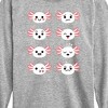 Boys' - Instant Message - Axolotl Emotion Grid Long Sleeve Graphic T-Shirt - 2 of 4