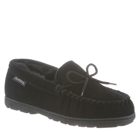 Bearpaw Women's Mindy Wide Slippers | Black | Size 11 : Target