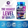 Quercetin Ultra Strength 1000mg - Natural Immune Support Plant Based Supplement - 120 Capsules By Nature's Peak - 3 of 4
