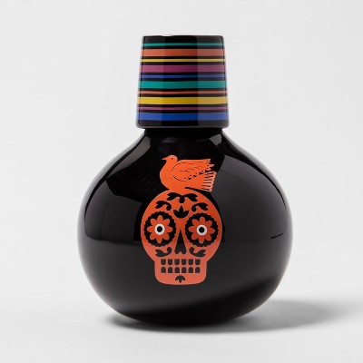 Día de Muertos Ceramic Cántaro Water Holder with Cup - Designed with Luis Fitch