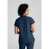 Barco One Women's Flux 2-Pocket Banded Zip Collar Scrub Top - 4 of 4
