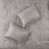 Sapphtopaz Comforter Set Bedding Comforter Sets Seersucker Modern Splicing Design Texture Printing Pattern Quilt Set 7 Piece - 3 of 4