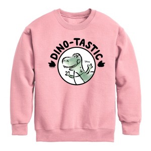 Boys' - Disney - Dinotastic Graphic Long Sleeve Fleece Sweatshirt - 1 of 4