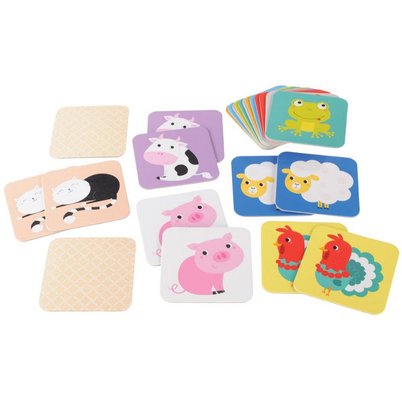 Banana Panda Young Children's Suuuper Size Memory Game - Farm Animals - 24 Pieces, 1 of 6