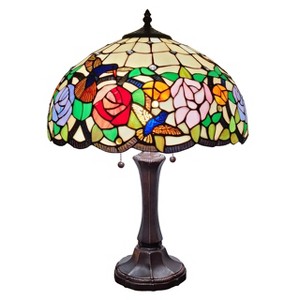Amora Lighting Tiffany Style Table Lamp 25" High - 1 of 4