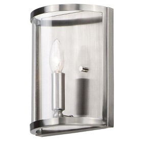 Maxim Lighting Sentinel 1 - Light Wall Light in  Satin Nickel - 1 of 4