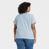 Women's Short Sleeve V-Neck T-Shirt - Ava & Viv™ - image 2 of 3