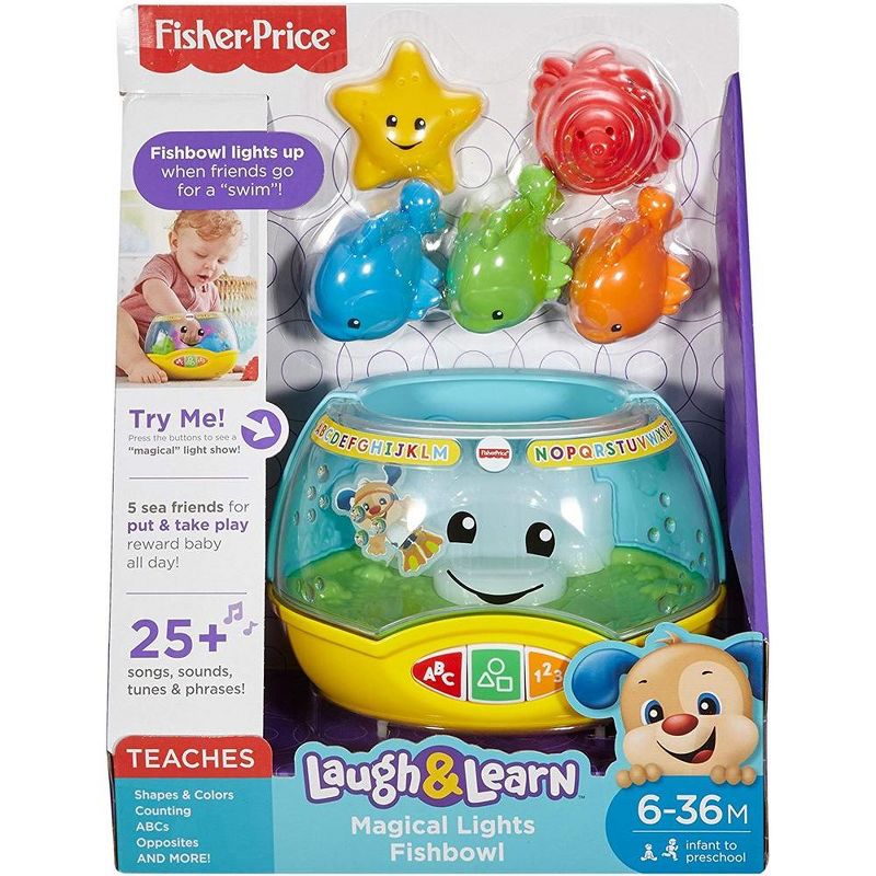 Fisher-Price Laugh & Learn Magical Lights Fishbowl, 1 of 2