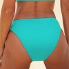 Women's Mid-Waisted High-Cut Bikini Bottoms for Effortless Beach Style - Cupshe - 3 of 4