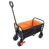 Chery Life Folding Wagon Garden Shopping Beach Cart - 3 of 4