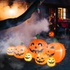 Angel Sar 7ft Halloween Inflatable Pumpkin with 7 LED String Lights, 7-Pumpkin Blow Up Yard Decoration for Outdoor Garden, Lawn, Party - 3 of 4