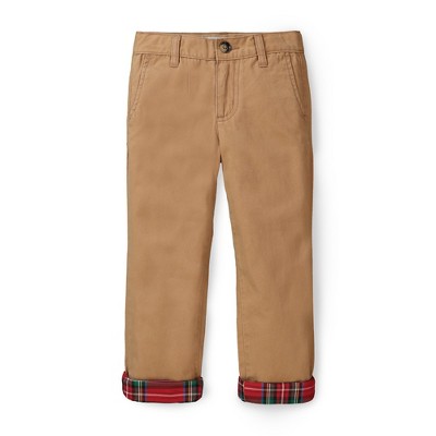 flannel lined chinos slim