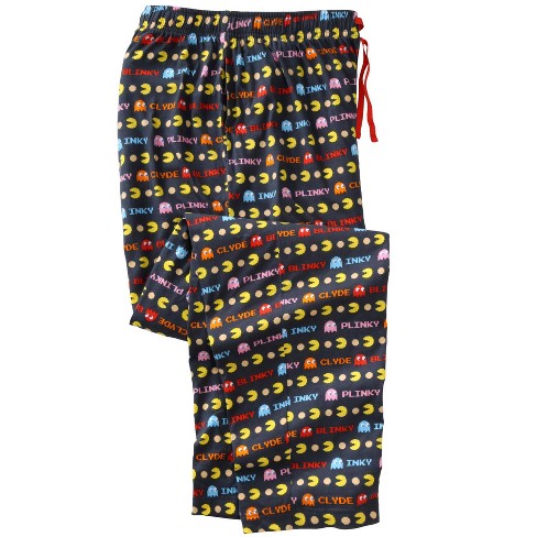Kingsize Men's Big & Tall Licensed Novelty Pajama Pants - 5xl, Pacman ...