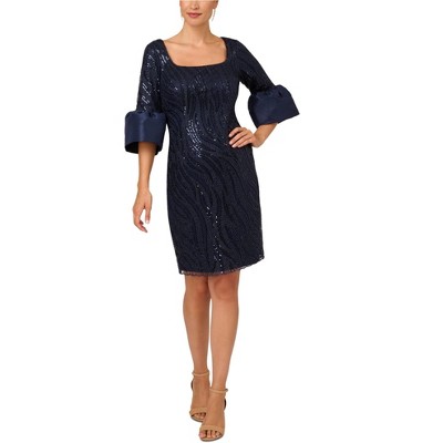 Adrianna Papell Womens Party Cocktail Dress