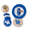 Baby Fanatic Wood Rattle 2 Pack - NCAA Kentucky Wildcats Baby Toy Set - 2 of 4