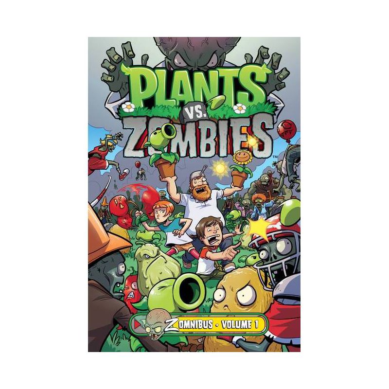 Plants vs. Zombies Zomnibus Volume 1 - by  Paul Tobin (Hardcover), 1 of 2