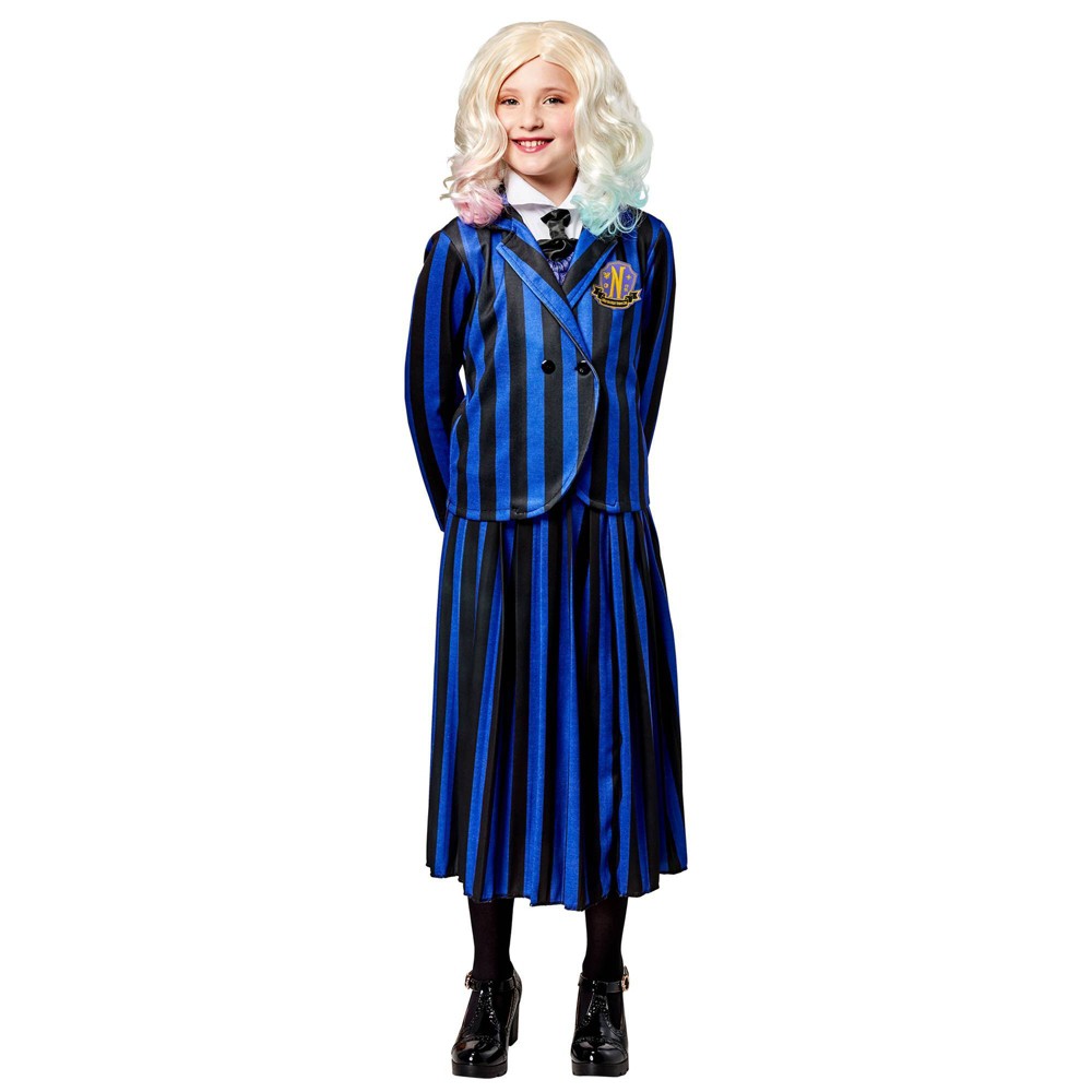 Enid Size 6 small 5-7 years Nevermore Academy Uniform Halloween Costume S