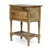 Sids Handcrafted Boho 3 Drawer Mango Wood End Table Natural - Christopher Knight Home - 4 of 4