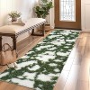 Modern Fluffy Runner Rug, Soft High Pile Shag Carpet Non Slip Plush Area Rug for Hallway, Bedroom, or Kids Room - 4 of 4