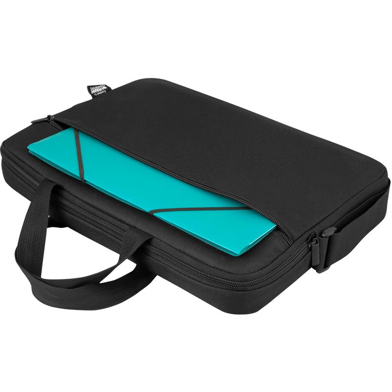 Urban Factory Nylee Carrying Case for 14" Notebook - Black - Shock Absorbing, Water Resistant - 210D Polyester Interior - Handle, 4 of 7