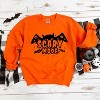 Simply Sage Market Women's Graphic Sweatshirt Scary Mode Bat - 4 of 4