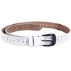 INSPIRE CHIC Women's Carved Multi-Hole Hollow Leather Belts - 2 of 4