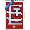 Trends International MLB St. Louis Cardinals - Logo 25 Framed Wall Poster Prints - 3 of 4