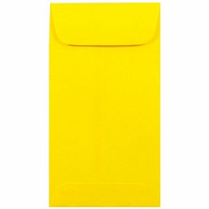 JAM PAPER #7 Coin Business Colored Envelopes - 3 1/2 x 6 1/2 - Red Recycled - 100/Pack - 1 of 1