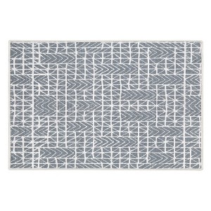 Sussexhome Hudson Collection Cotton Heavy Duty Low Pile Area Rug , 2' x 3' - 1 of 4