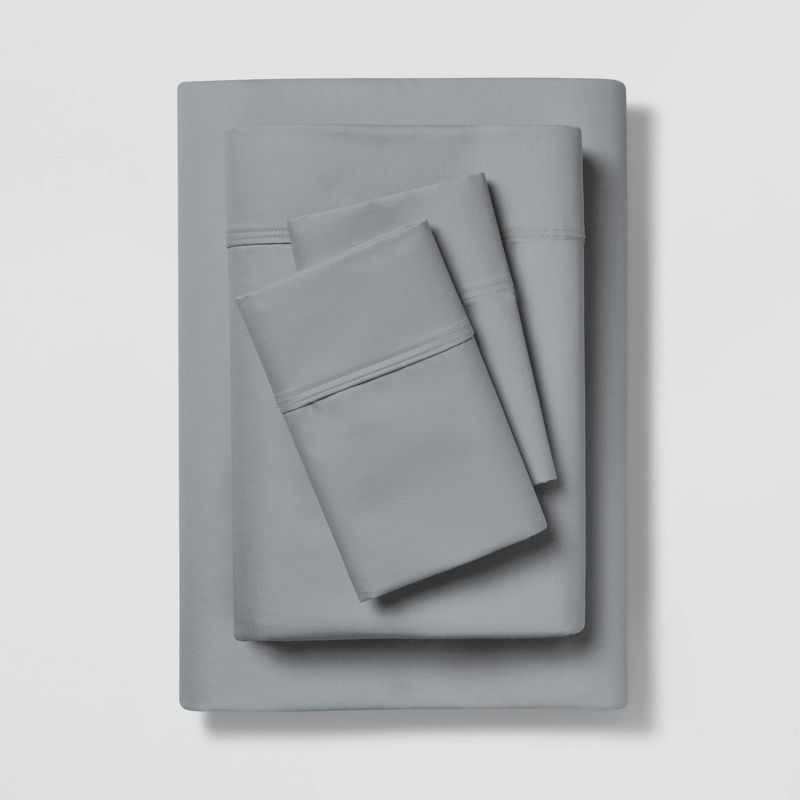 Color Sense Lightweight Wrinkle-Resistant Quick-Drying College Dorm Sheet Set, 1 of 7