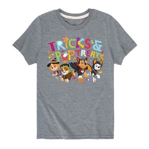 Boys' - Paw Patrol - Tricks and Pup Treats Short Sleeve Graphic T-Shirt - 1 of 4