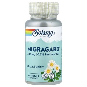 Solaray MigraGard®, 400 mg, 60 VegCaps - 1 of 4