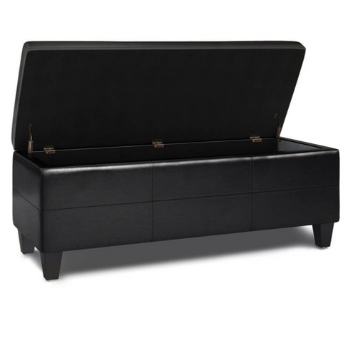 Black best sale ottoman target