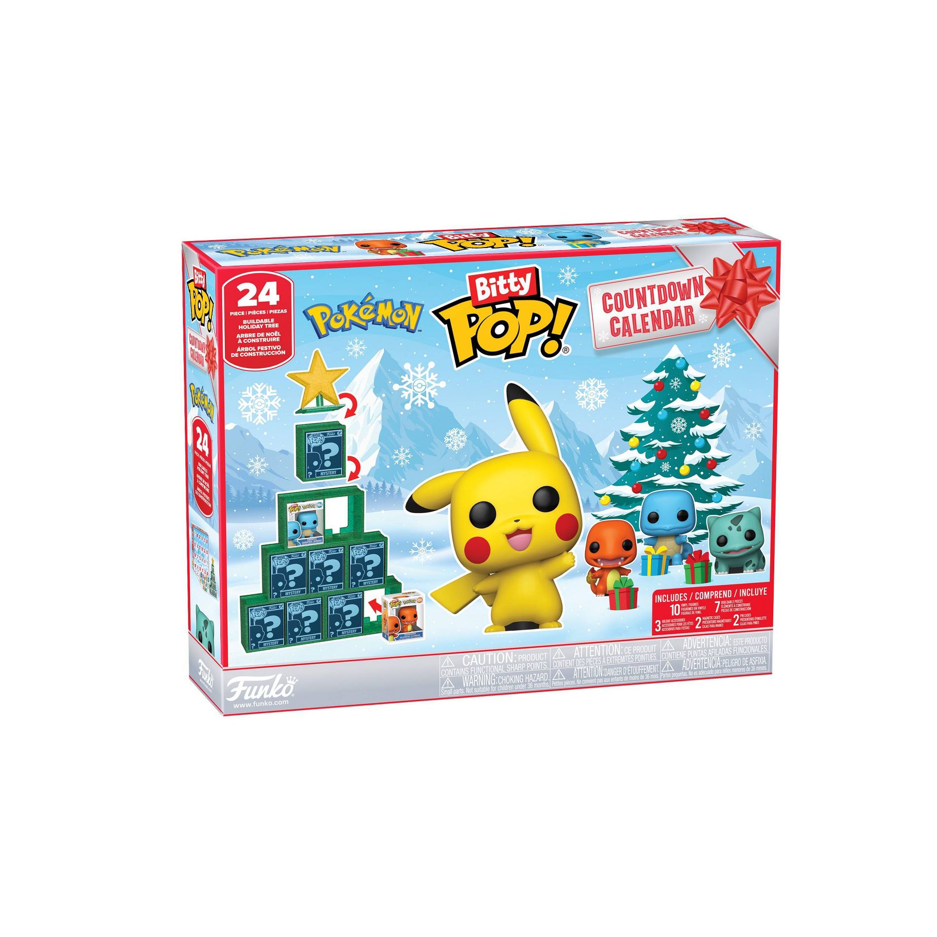 Funko Bitty POP! Pokemon 24-Day Holiday Countdown Calendar