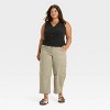 Women's Button-Front Knit Tank Top - Universal Thread™ - 3 of 3
