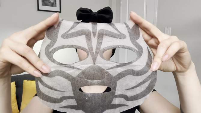 Pretty Animalz Zebra Sheet Mask, 2 of 5, play video