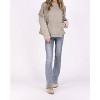 Women's Only Me Boho Long Sleeve Hooded Top - Easel - 3 of 3