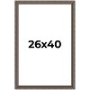 PosterPalooza | Ornate Black Picture Frame - UV Acrylic, Foam Board Backing, Hanging Hardware - 2 of 4