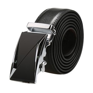 INSPIRE CHIC Men's Automatic Alloy Buckle Holeless Belt - 1 of 4
