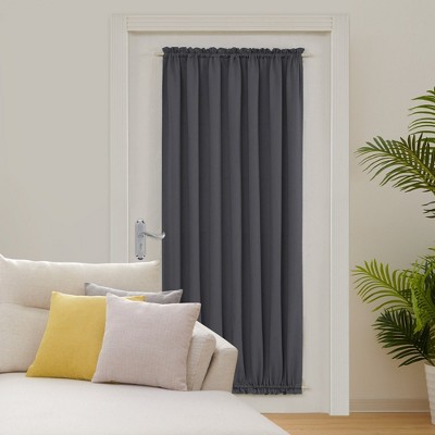 Deconovo French Door Blackout Curtain with Tieback, 1 Panel, OEKO-TEX
