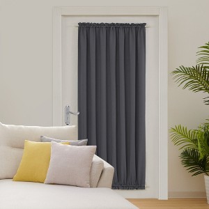 Deconovo French Door Blackout Curtain with Tieback, 1 Panel, OEKO-TEX - 1 of 4