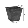 Novelty Ella Artstone Self-Watering Square Planter - 3 of 4