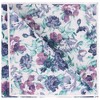 INSPIRE CHIC Men's Regular Fit Polyester Floral Pattern Pocket Squares - 4 of 4
